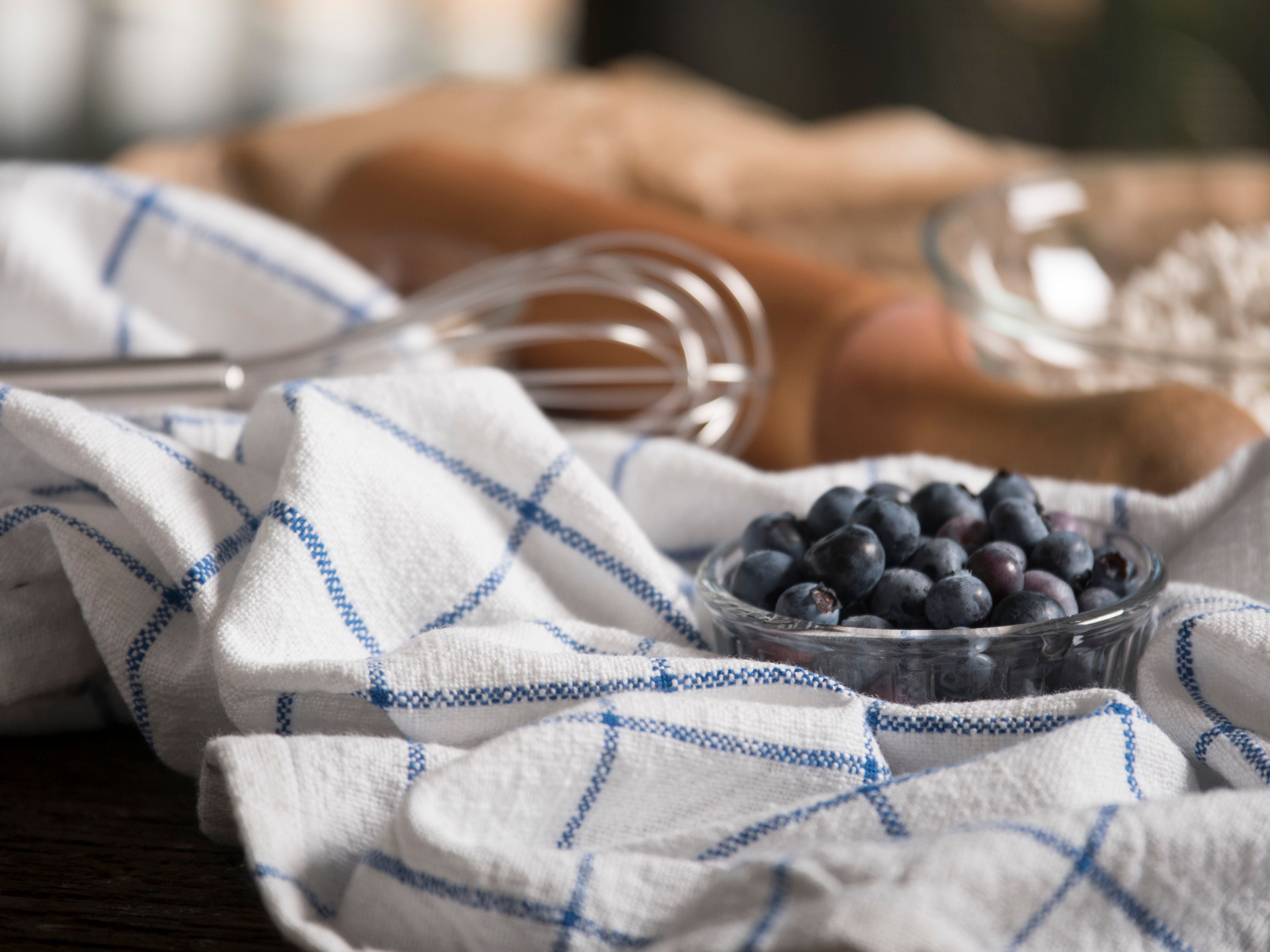 Stonewashed Linen Kitchen Tea Towel. Washed Natural Linen Dish