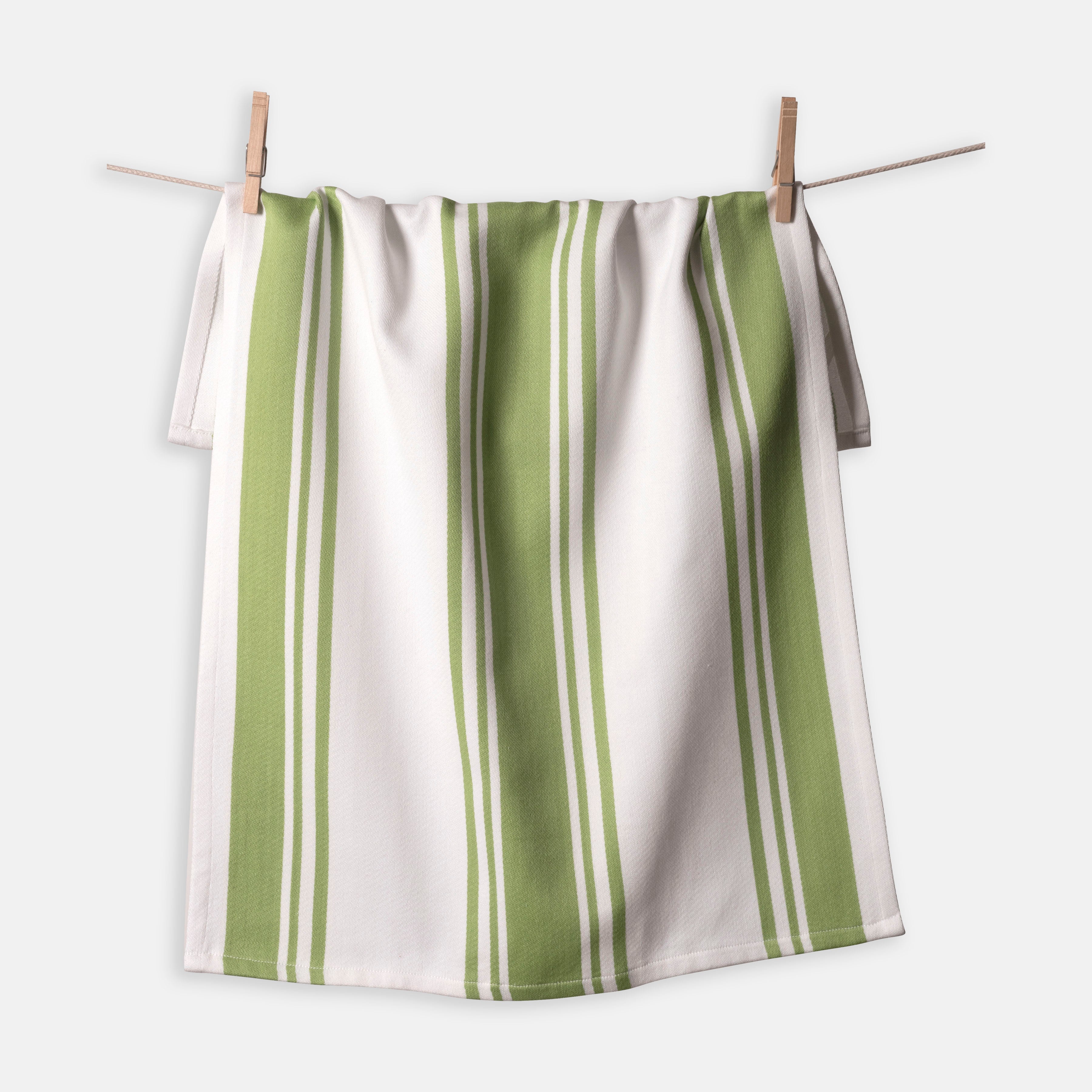 Green Kitchen Towels + Dish Towels