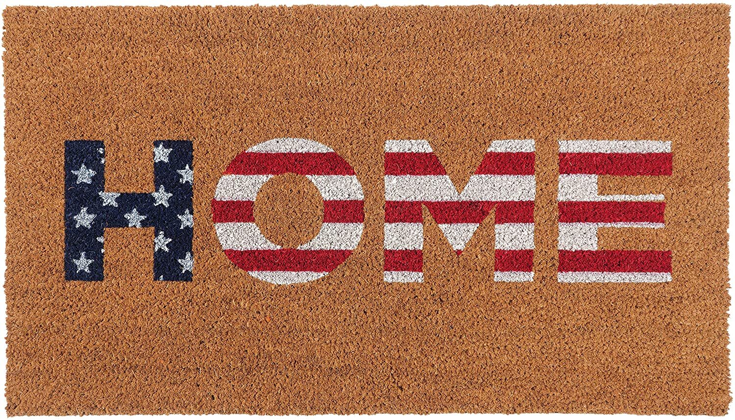 Texas Home for the Holidays Coir Door Mat