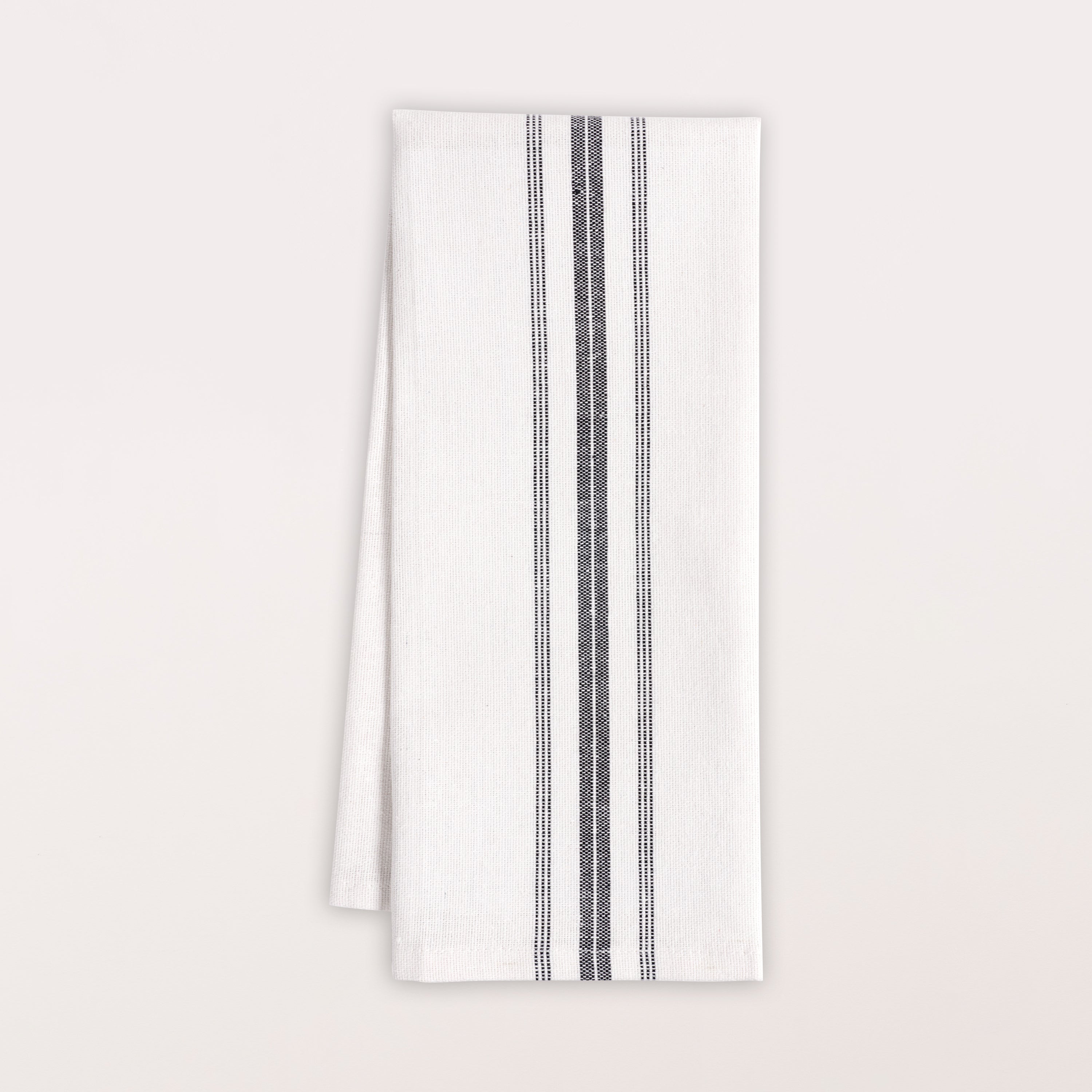 Set of THREE Farmhouse Striped Kitchen Towels