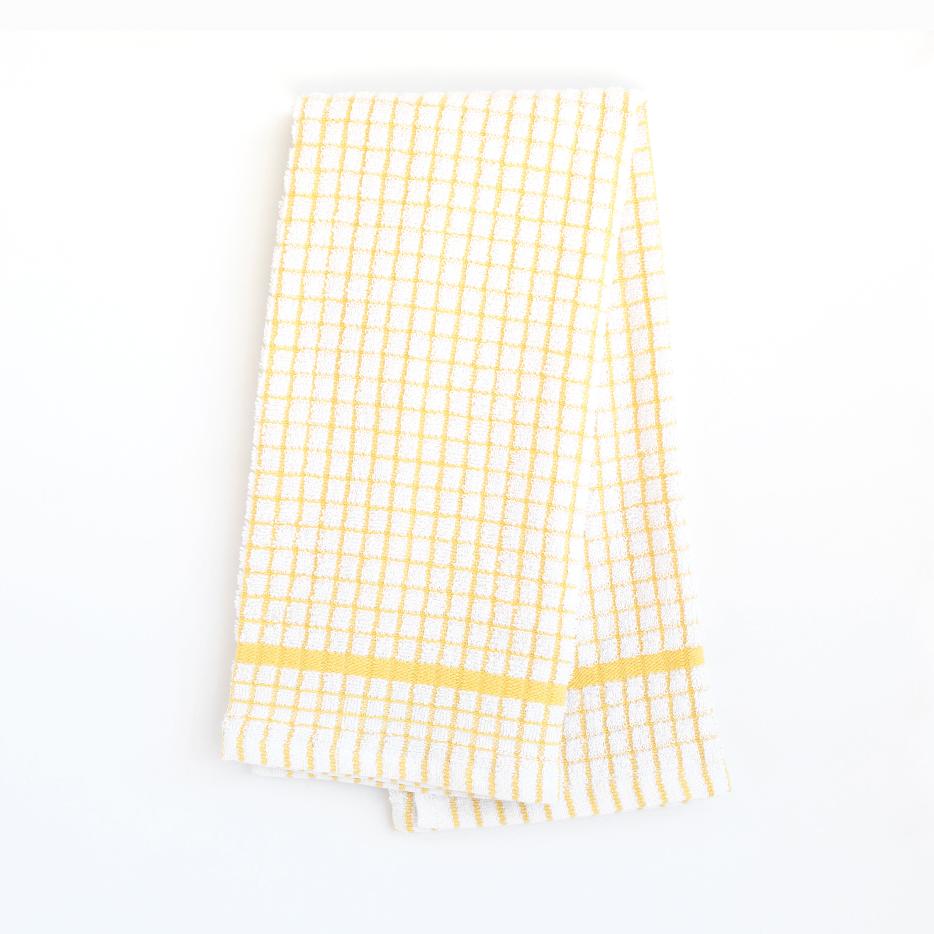 KAF Home Grid Terry Kitchen Towel - Black