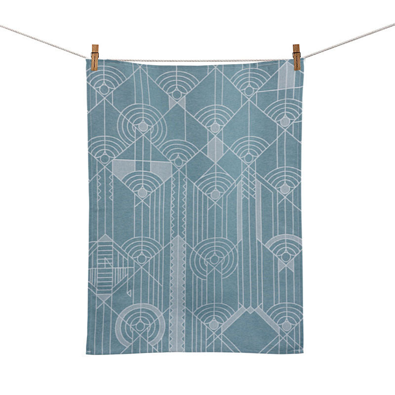 Frank Lloyd Wright Jacquard Towels