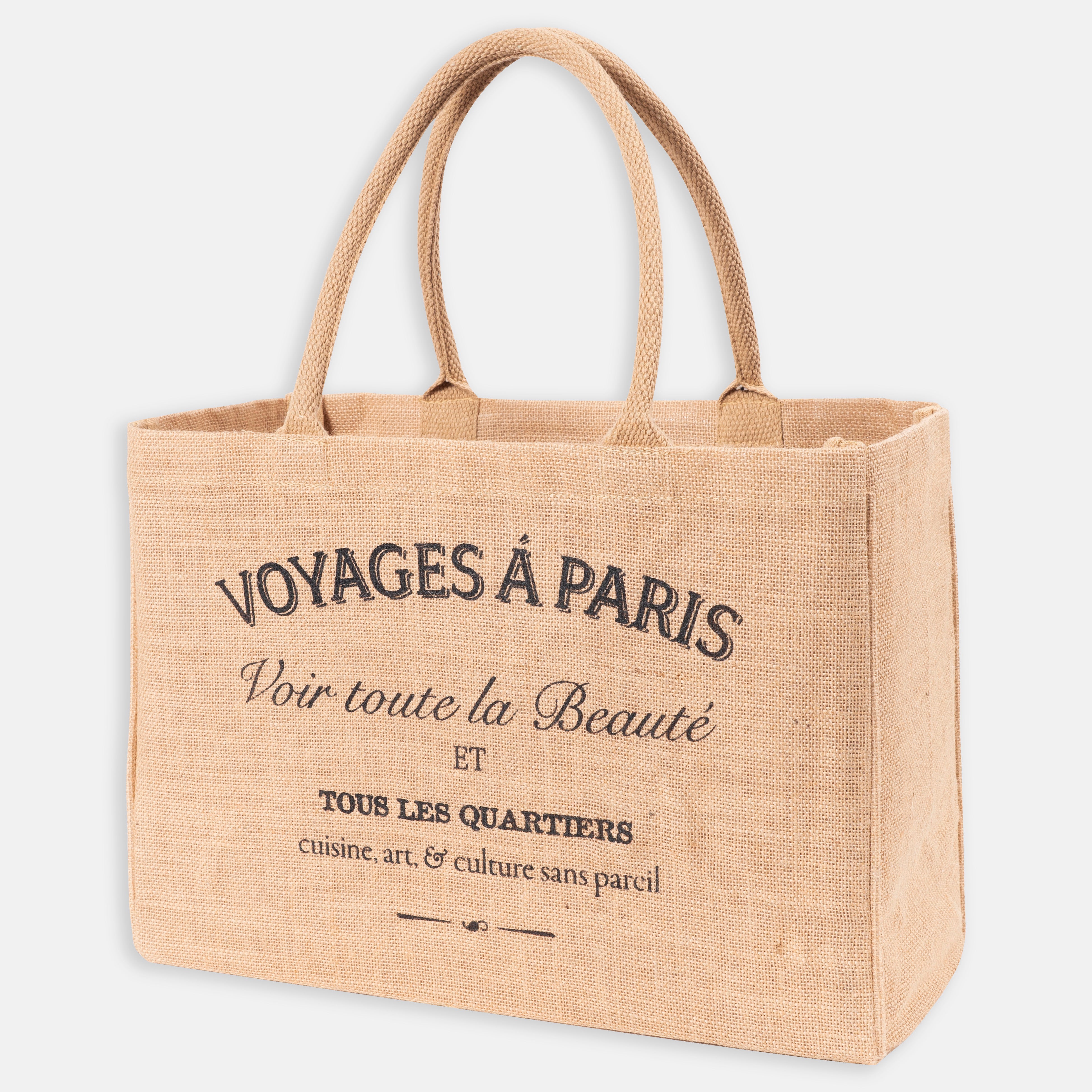 Jute Burlap Grocery Bags - 5 Bags - MNC Bags New York