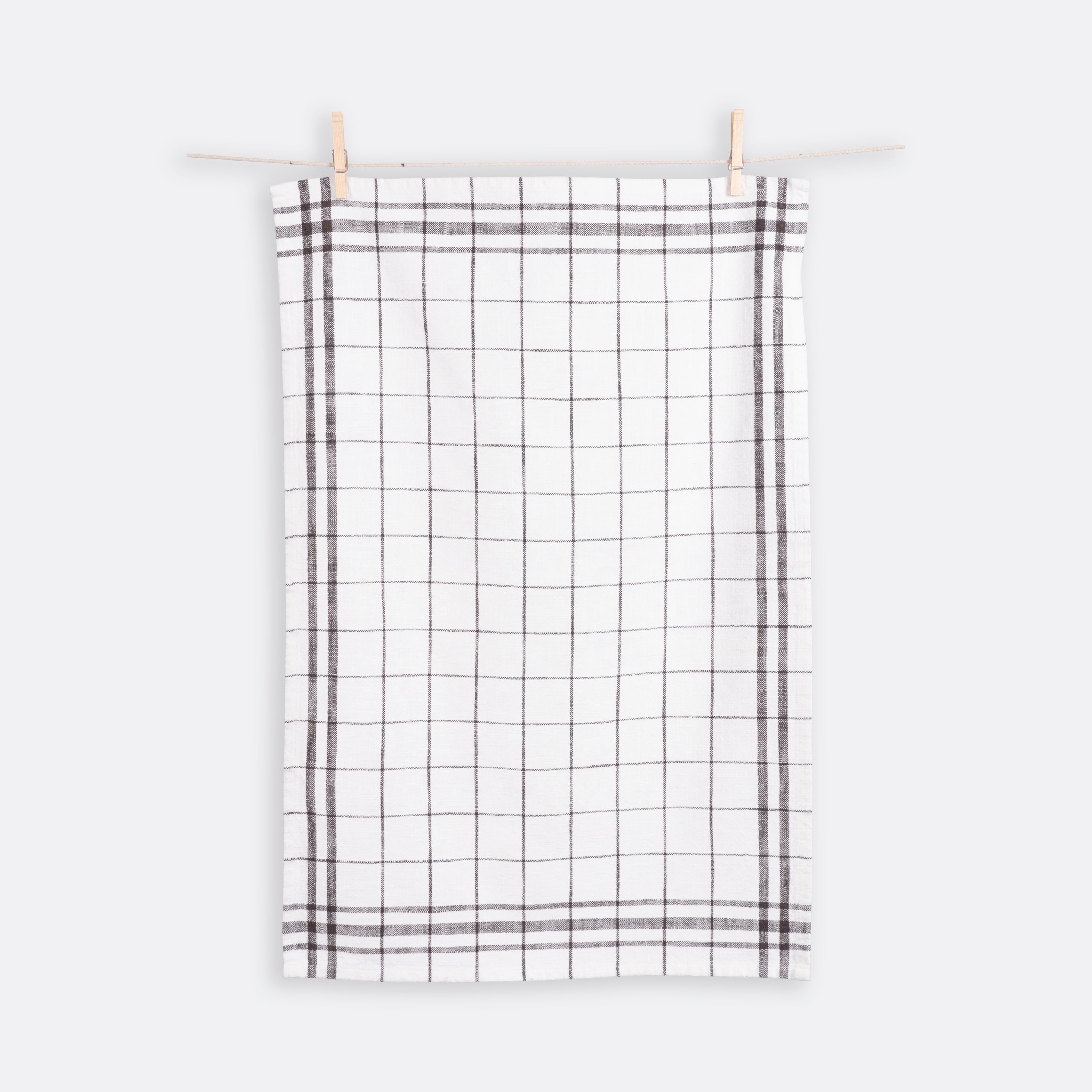 KAF Home Grid Terry Kitchen Towel - Blue