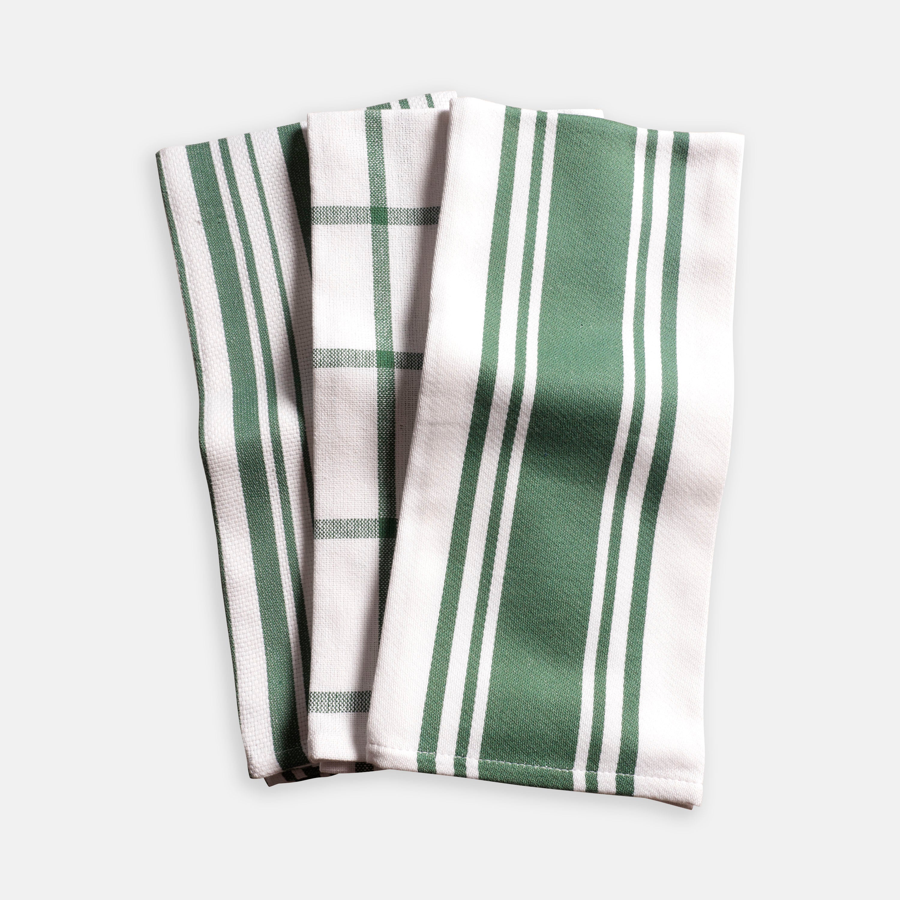 Kaf Home Assorted Flat Kitchen Towels