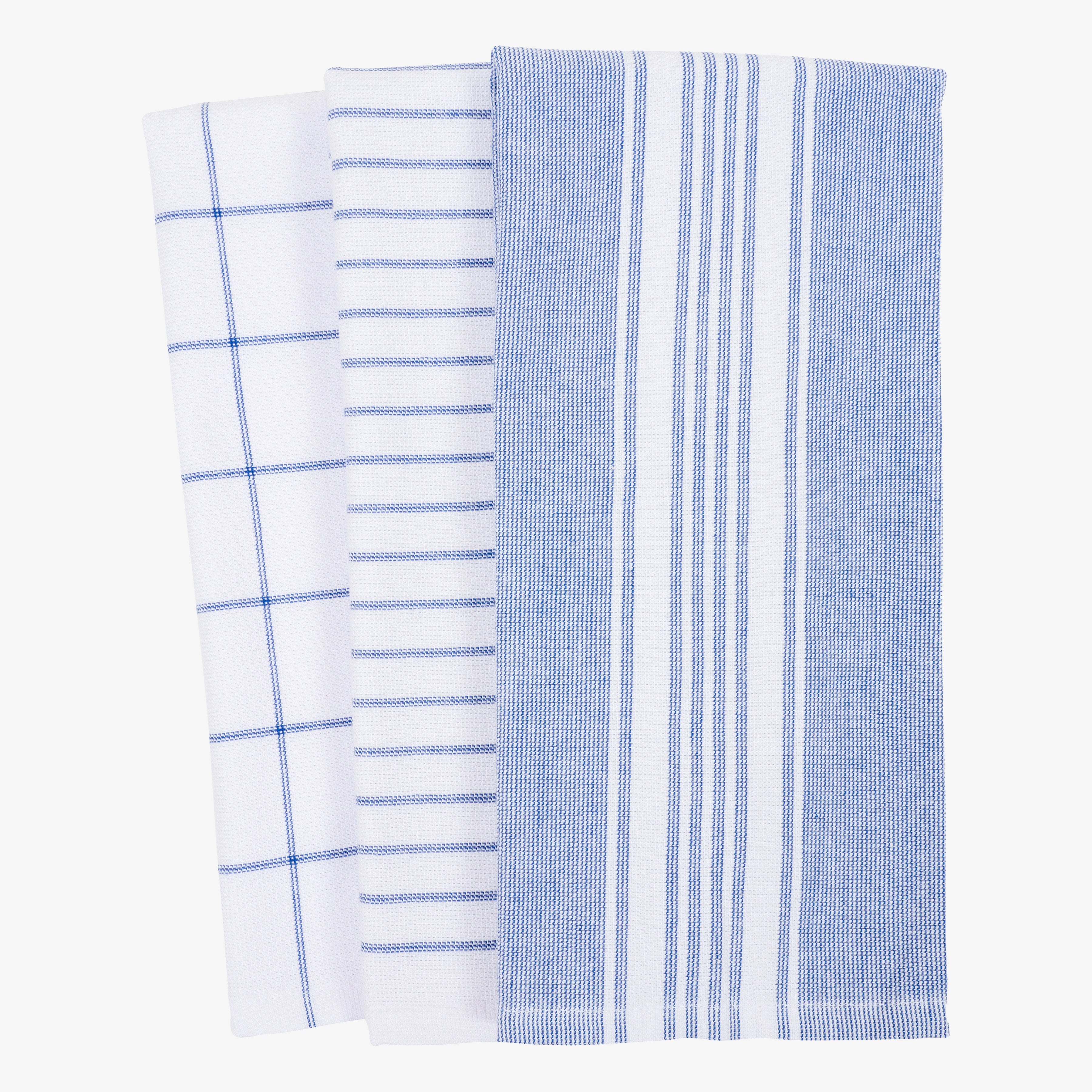 Monaco Washed Cotton Dish Towels - Set of 4