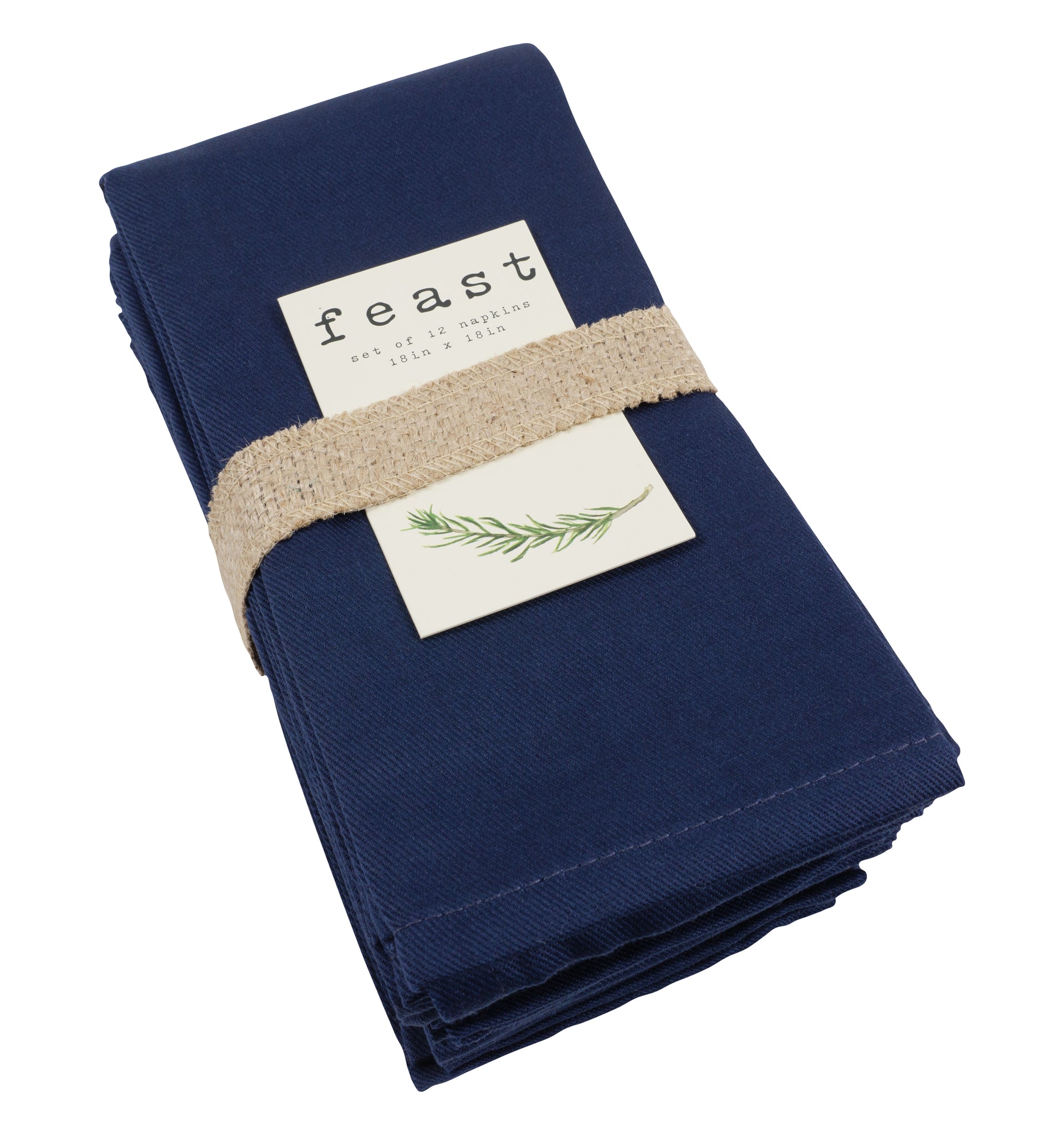 Feast Dinner Napkins (Blue)