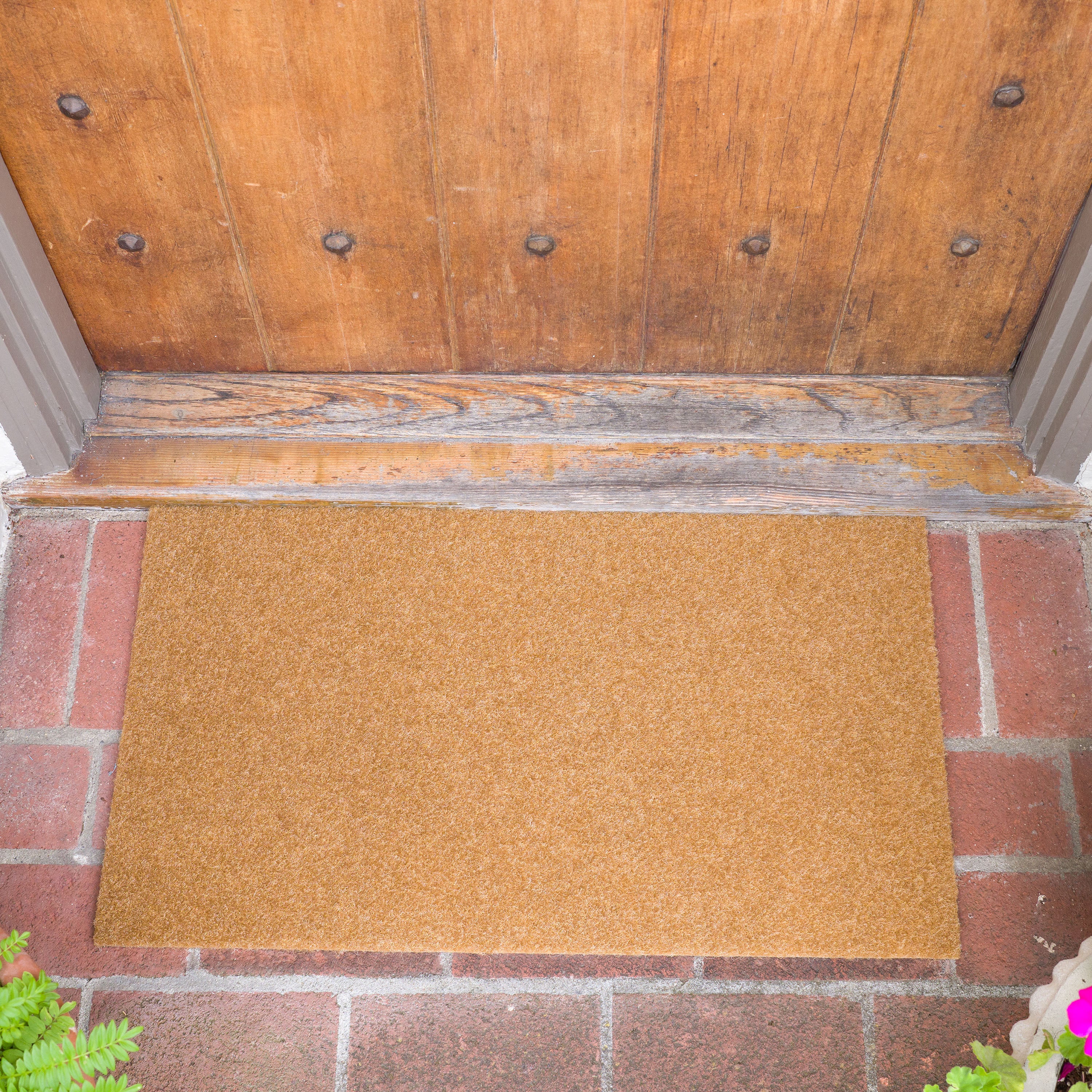 Superio Stone Coir Welcome Doormat - Natural