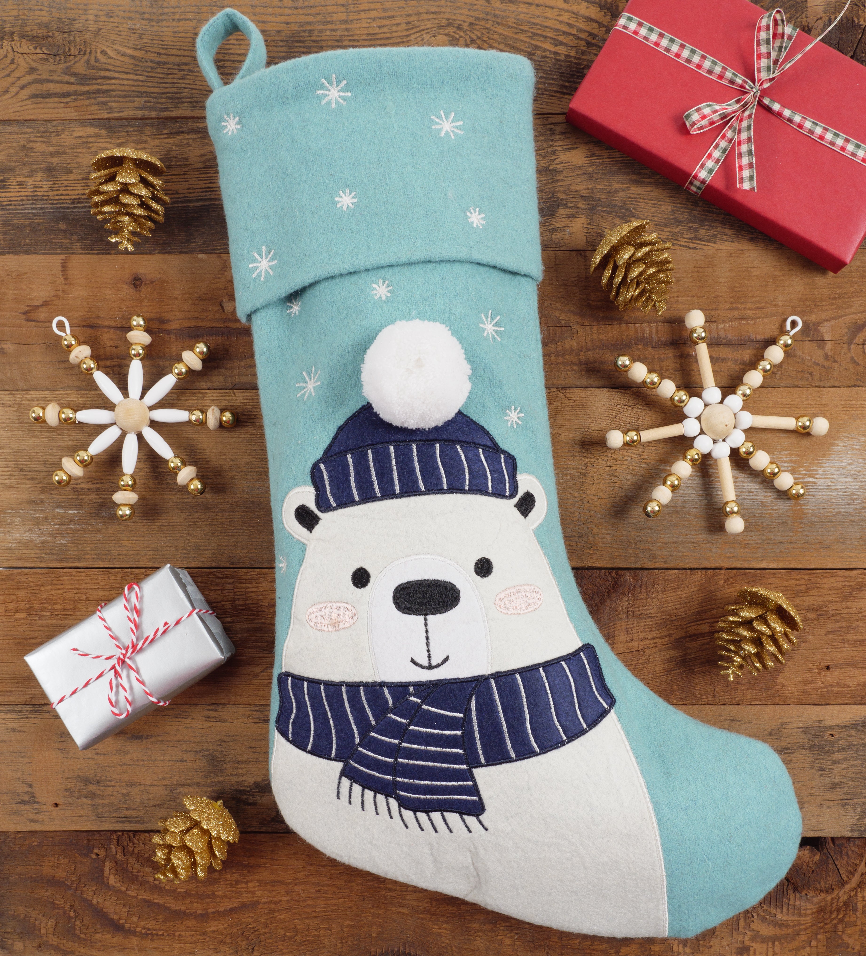 KAF Home Christmas/Holiday Stocking-19" x 11"