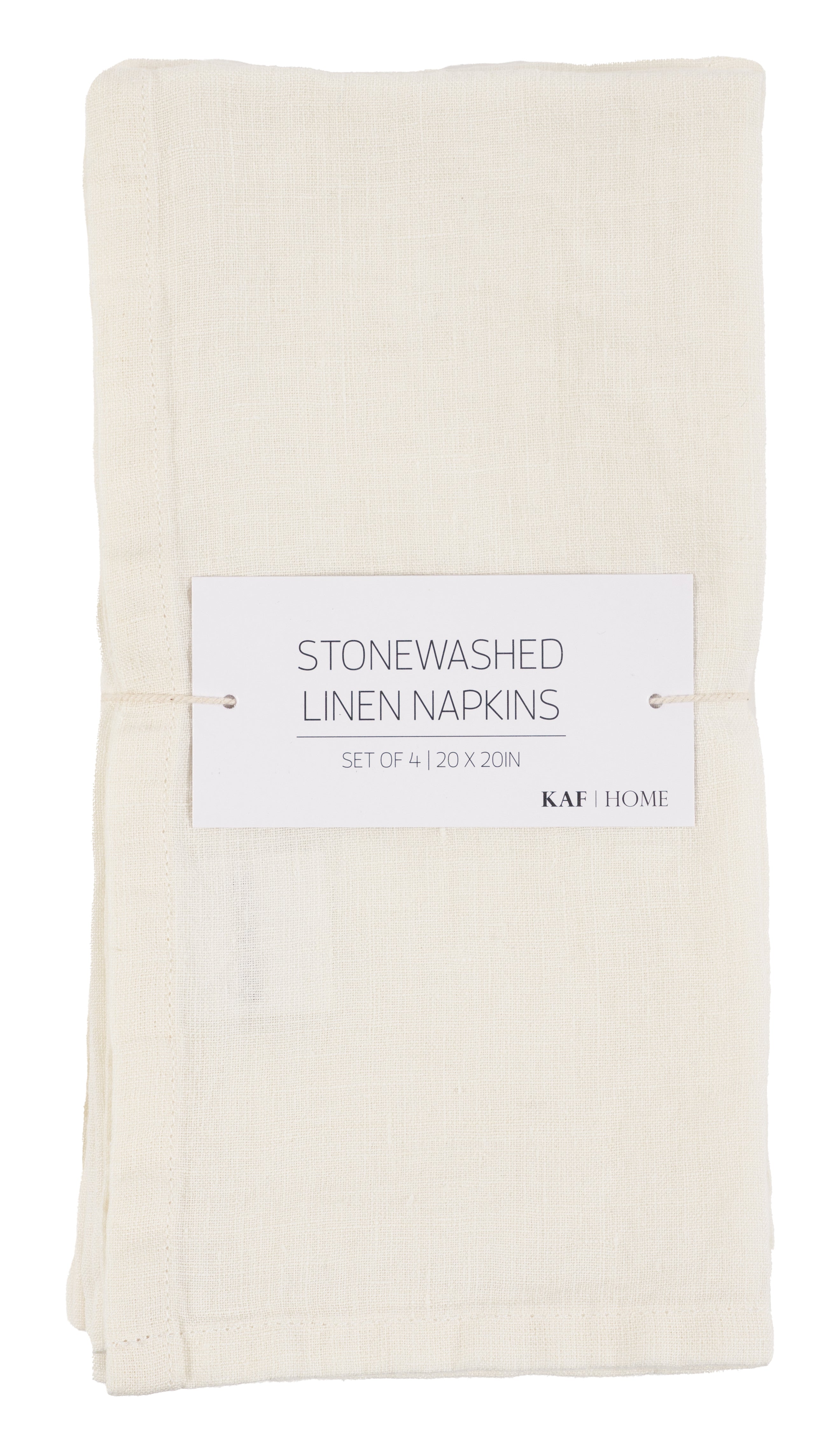 100% Stone Washed Linen Napkins